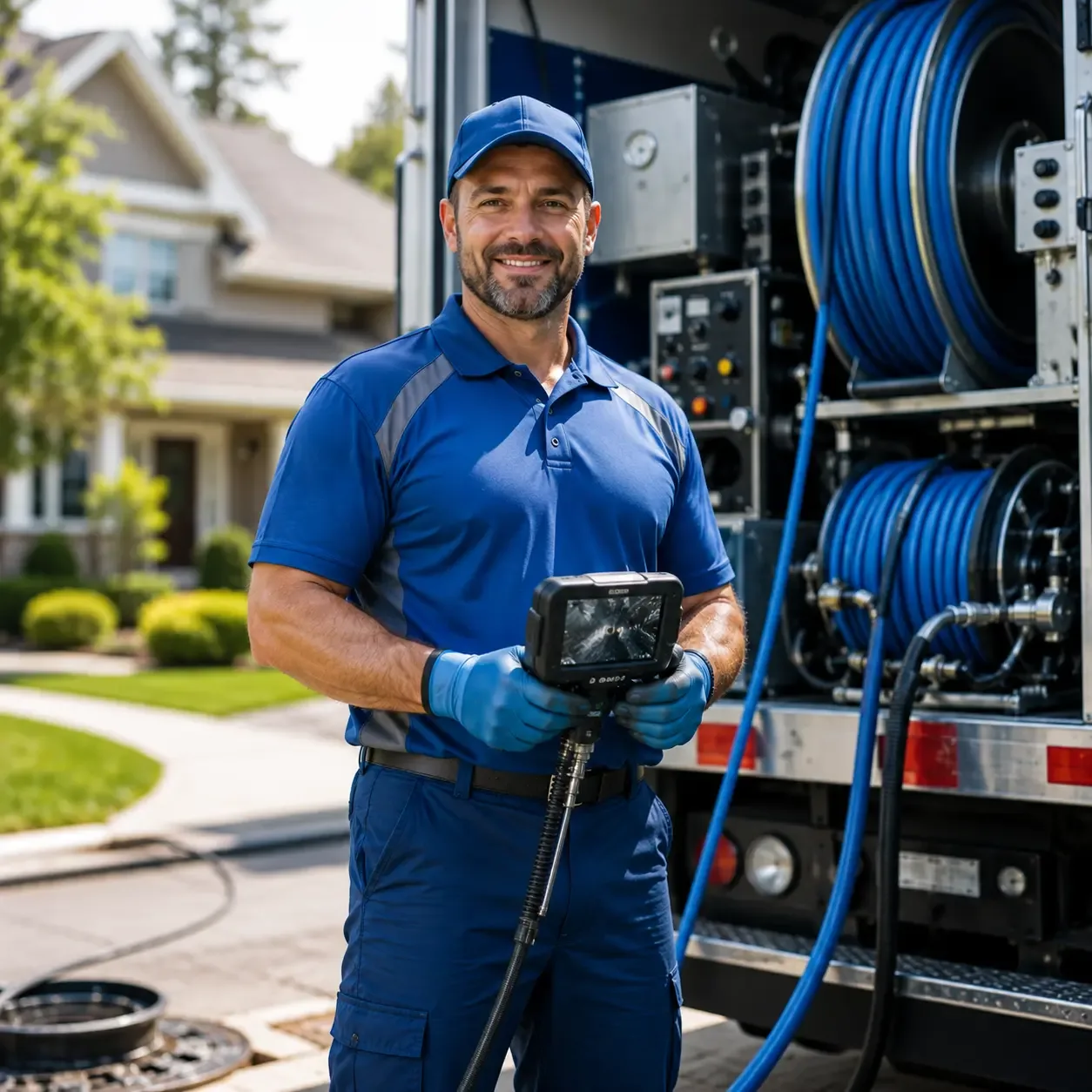 Local outdoor drain cleaning specialists in Waggoner, IL